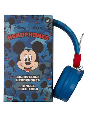 Smiggle - Auriculares de diadema con cable Mickey Mouse