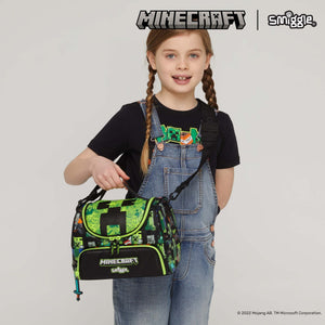 Smiggle - Minecraft Fiambrera Colgante de Doble Capa