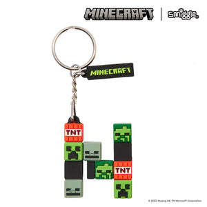 Smiggle - Llavero con letra N de Minecraft