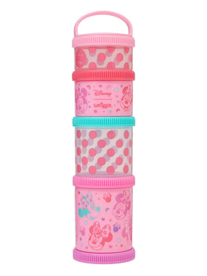 Smiggle - Recipientes para snacks y aperitivos de Minnie Mouse (paquete de 4)