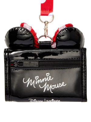 Smiggle - Cartera con cordón y personaje de Minnie Mouse