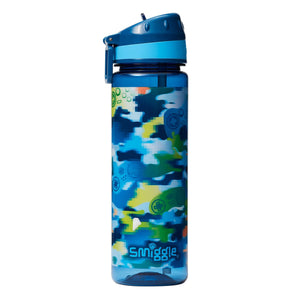 Smiggle - Botella de agua Mirage de 650 ml sin BPA con pajita
