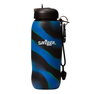 Smiggle - Botella de Agua Plegable de Silicona Mirage de 630 ML sin BPA