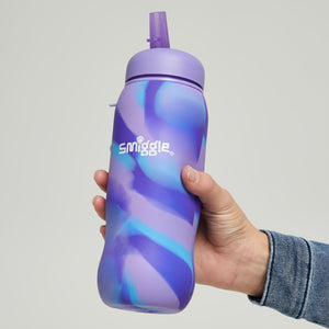 Smiggle - Botella de Agua Plegable de Silicona Mirage de 630 ML sin BPA