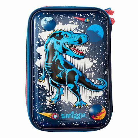 Smiggle - Estuche rígido triple Moonlit