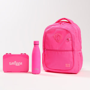 Smiggle - Set de mochila escolar Classic Bentos Neon