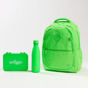 Smiggle - Set de mochila escolar Classic Bentos Neon