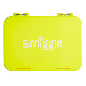 Smiggle - Fiambrera Bento mediana neón