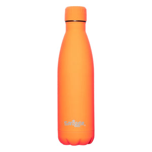 Smiggle - Botella de acero inoxidable de neón de 500 ml