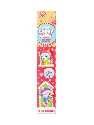 Smiggle - Pack de 4 lápices perfumados navideños