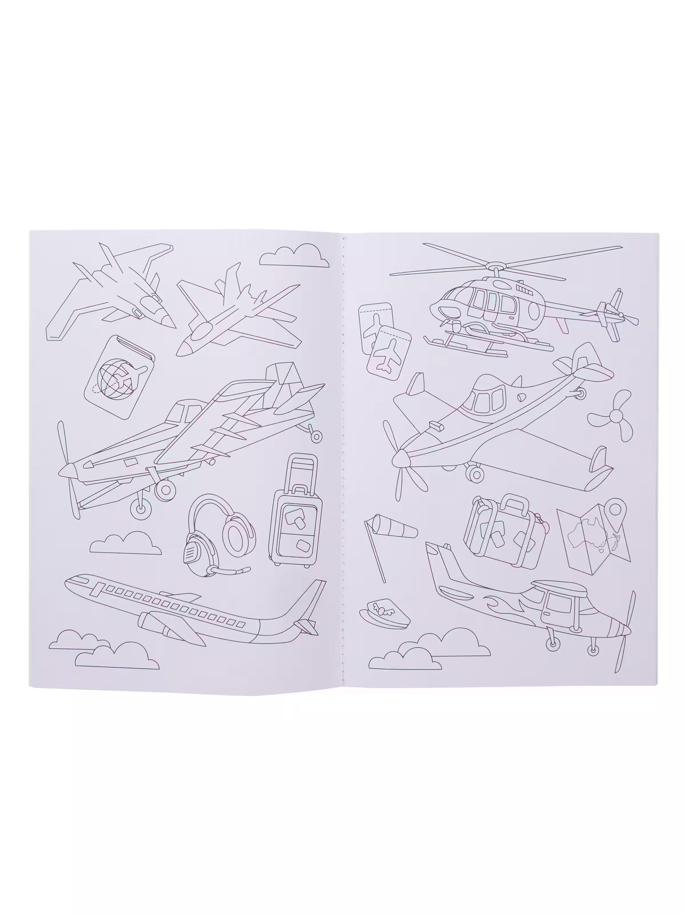 Smiggle - Mi Libro de Colorear de Vehículos