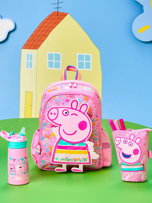 Smiggle - Mochila con capucha junior Peppa Pig