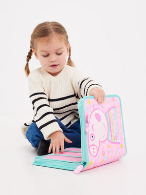 Smiggle - Estuche y set de papelería Peppa Pig