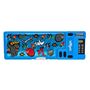 Smiggle - Estuche automático con calculadora Peppy Series