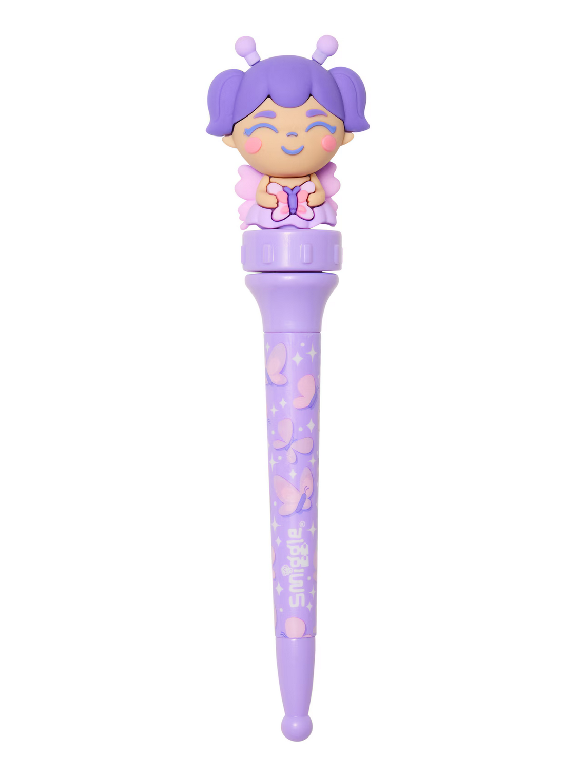 Smiggle - Bolígrafo antiestrés Peri Dust Twirl