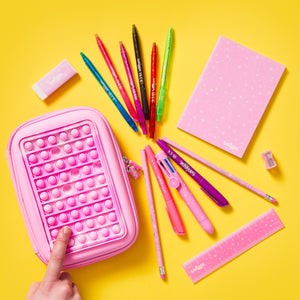 Smiggle - Estuche y set de papelería Popem Popit