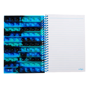 Smiggle - Libreta con líneas A5 Popit Fidget