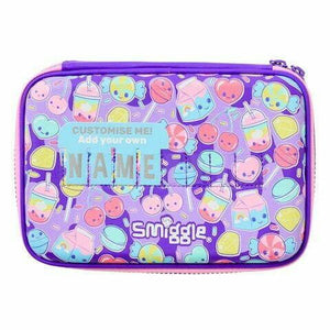 Smiggle - Estuche Rígido con Placa de Identificación