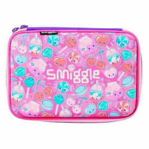 Smiggle - Estuche Rígido con Placa de Identificación