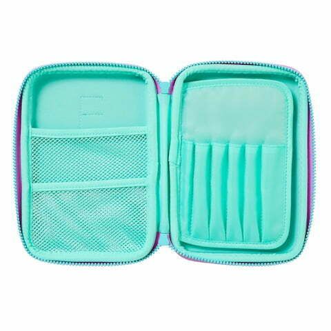Smiggle - Estuche rígido con placa para nombre