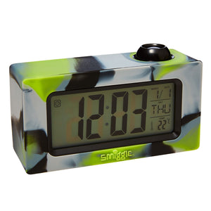 Smiggle - Reloj despertador digital de sobremesa con proyector