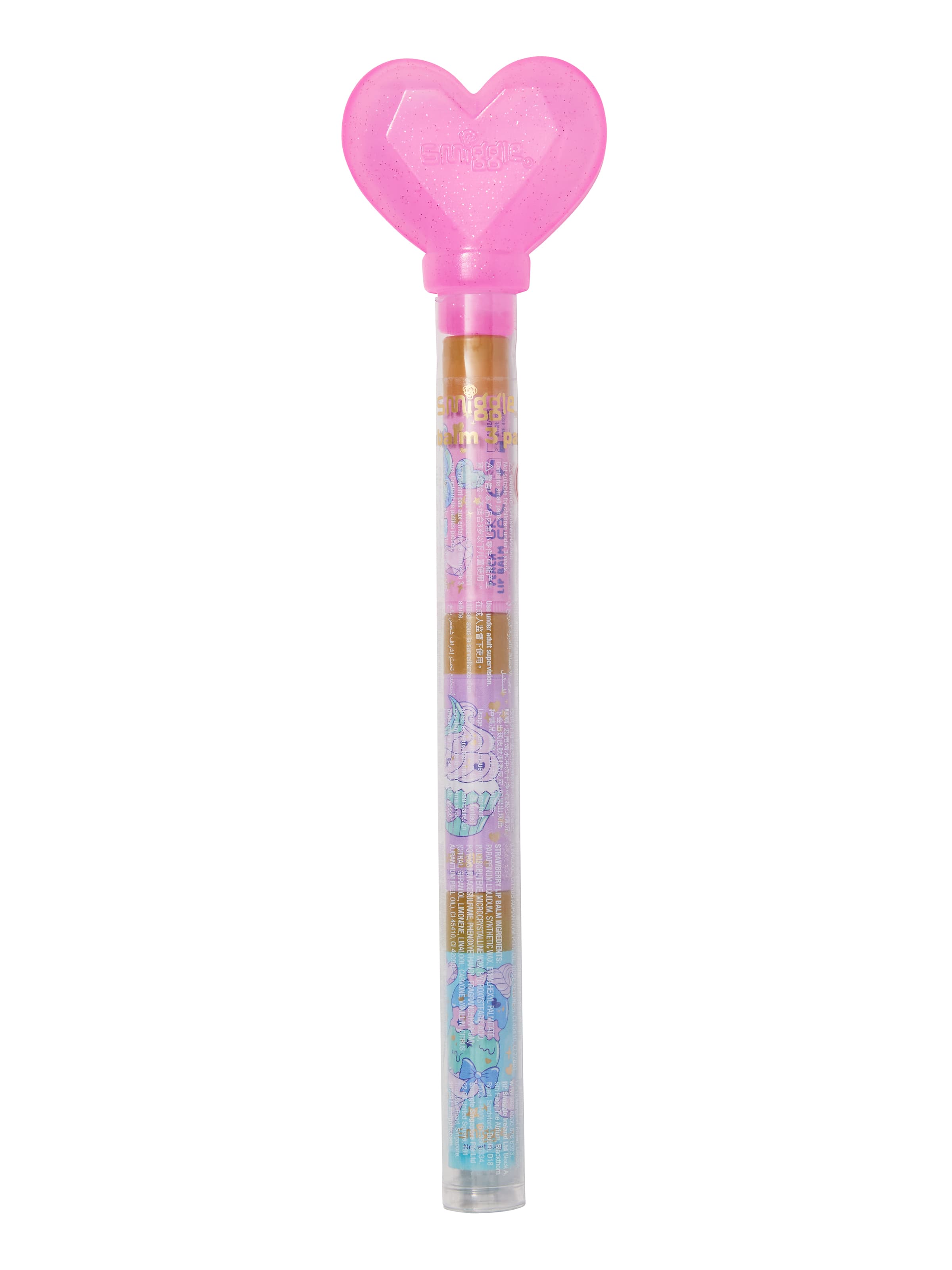 Smiggle - Set de cuidado labial y brillo radiante para niños