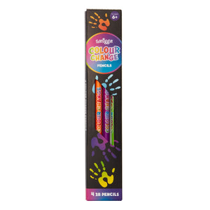 Smiggle - Paquete de 4 lápices que cambian de color