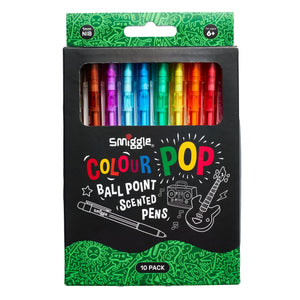 Smiggle - Bolígrafos Perfumados de Colores Pop X10