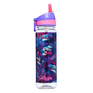 Smiggle - Botella de agua Roarsome de 650 ml sin BPA