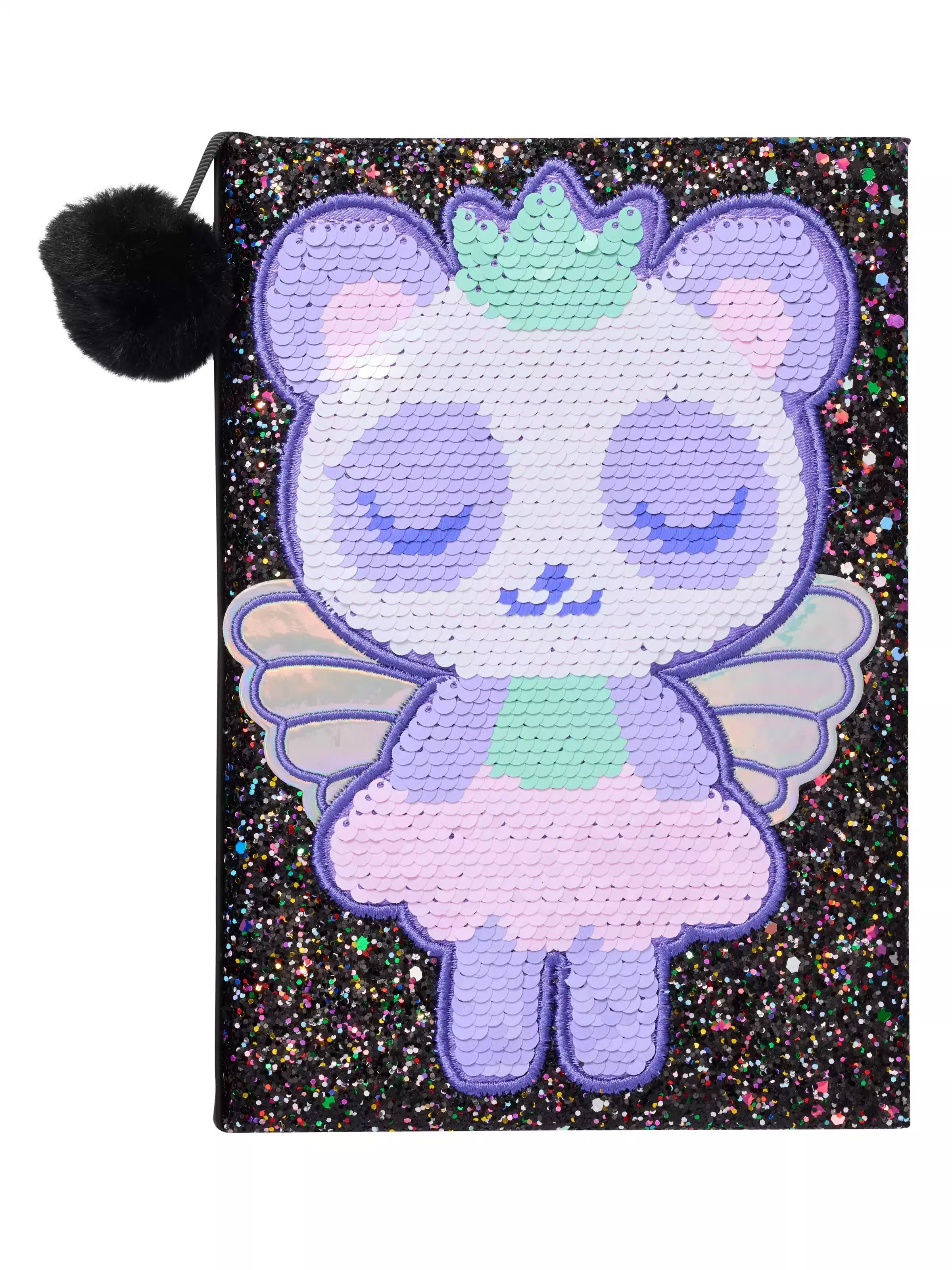 Smiggle - Cuaderno A5 de doble cara Sequin Dreams