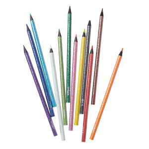 Smiggle - Lápices Brillantes de 12 Unidades