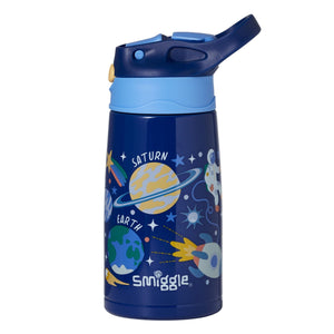 Smiggle - Botella de acero Sky Hi Junior de 400 ml