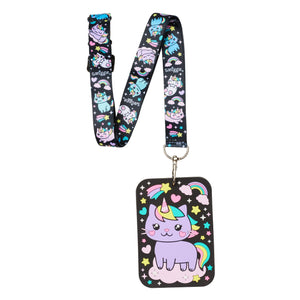 Smiggle - Tarjetero escolar con cordón Sky Hi Junior