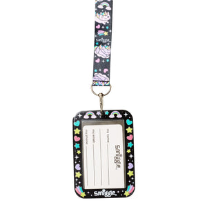 Smiggle - Tarjetero escolar con cordón Sky Hi Junior