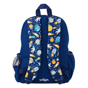 Smiggle - Mochila Junior Sky Hi con placa de identificación