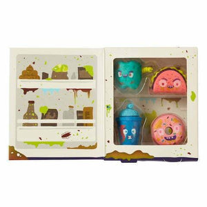 Smiggle - Pack de 4 gomas de borrar Snack Attackers