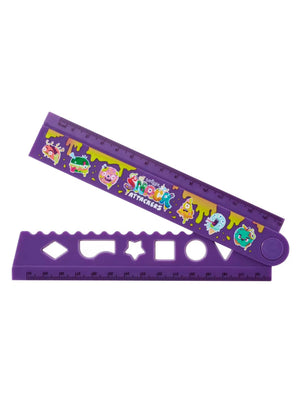 Smiggle - Regla plegable de 30 cm Snack Attackers