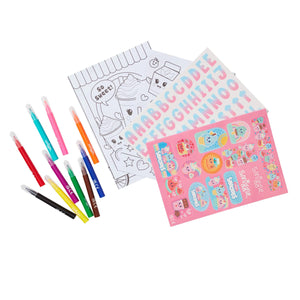 Smiggle - Lápices de colores mini con olor y set de actividades Snackies