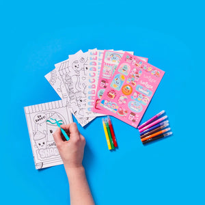 Smiggle - Lápices de colores mini con olor y set de actividades Snackies
