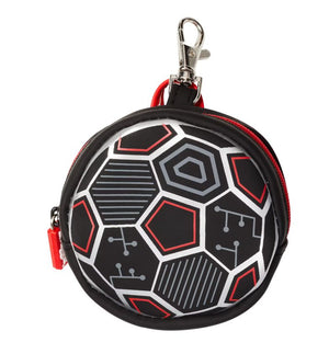 Smiggle - Mini bloc de notas, bolígrafo y llavero de fútbol