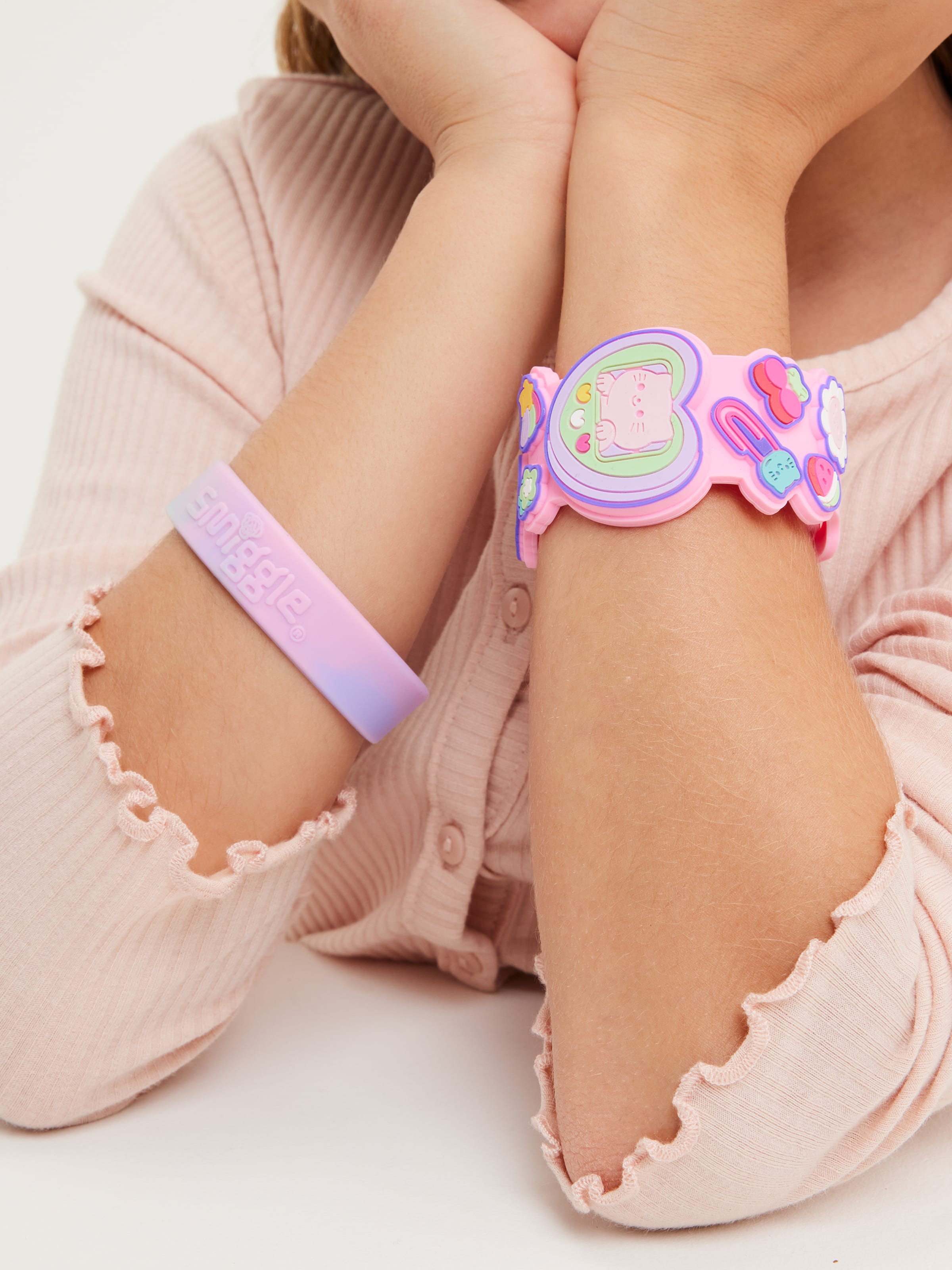 Smiggle - Juego de 2 pulseras Super Charge