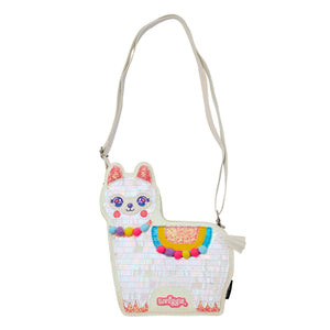 Smiggle - Bolso de hombro con diseño de llama brillante