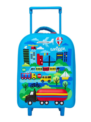 Smiggle - Mochila con ruedas para guardería, escuela y viajes