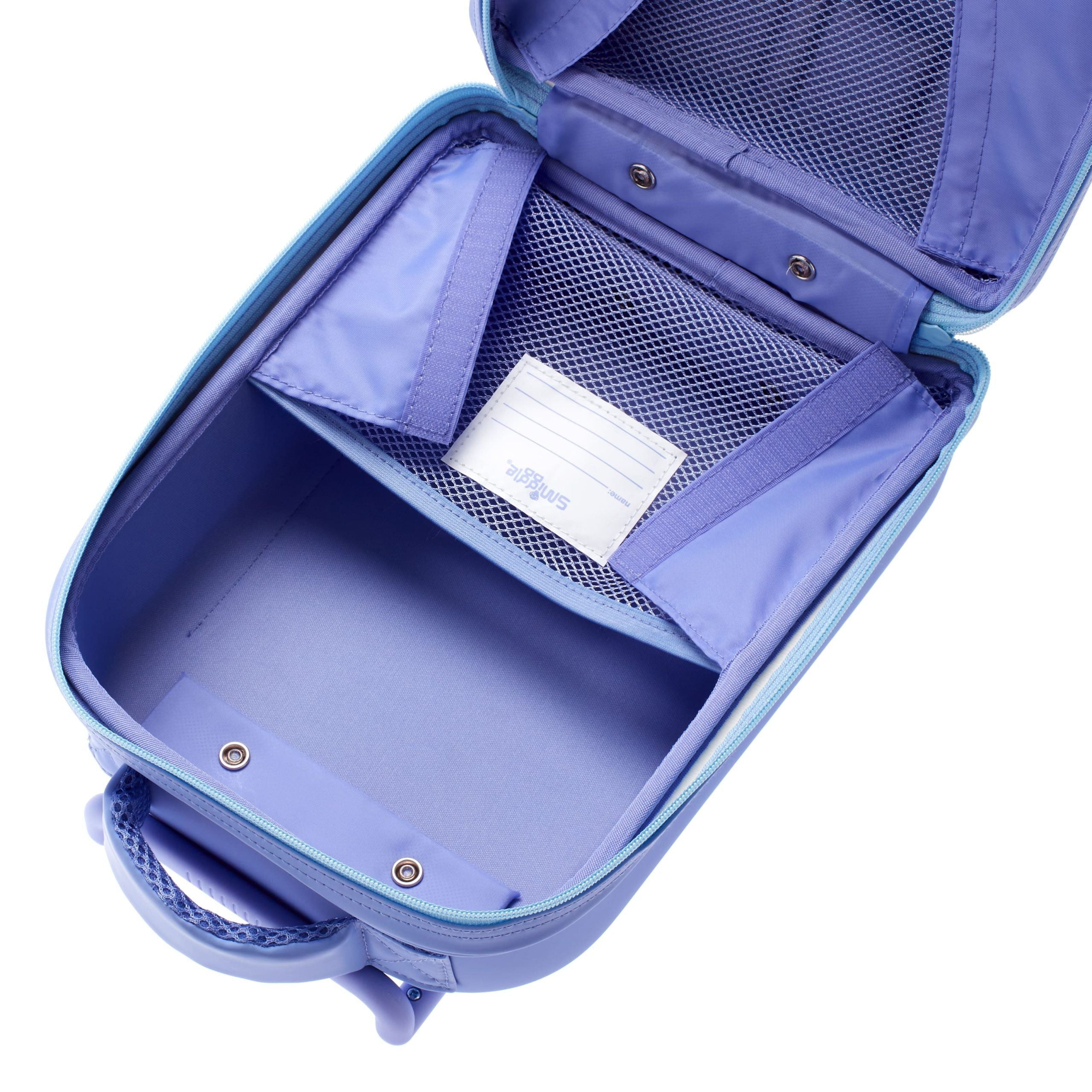 Smiggle - Maleta escolar y de viaje con ruedas, luces de arriba y abajo