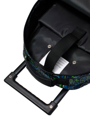 Smiggle – Maleta con ruedas, iluminada y virtual