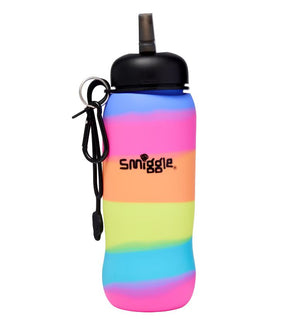 Smiggle - Botella de agua plegable Vivid con pajita, 630 ml
