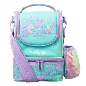 Smiggle - Lonchera y bolsa de viaje con correa Wander Junior