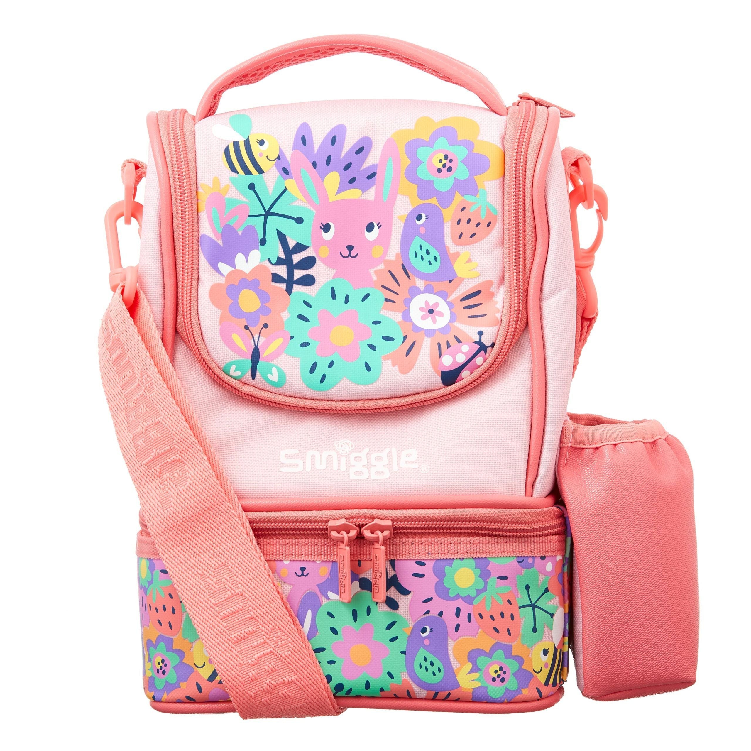Smiggle - Lonchera y bolsa de viaje con correa Wander Junior