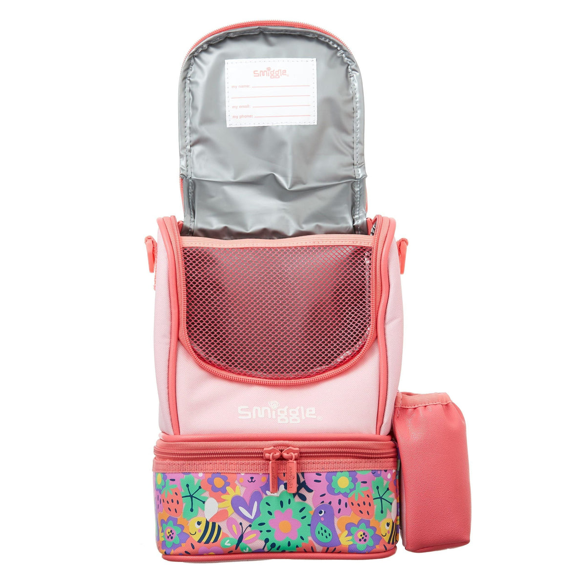 Smiggle - Lonchera y bolsa de viaje con correa Wander Junior