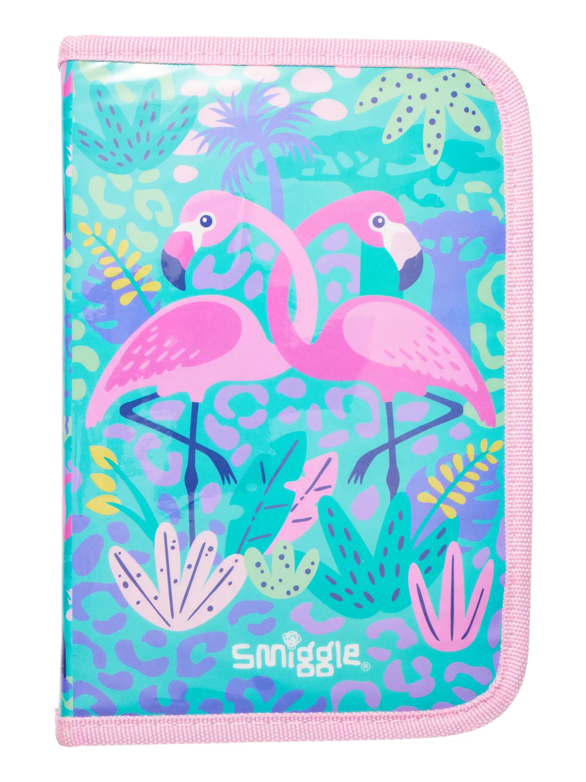 Smiggle - Estuche y Set de papelería Flamingo Wild Side